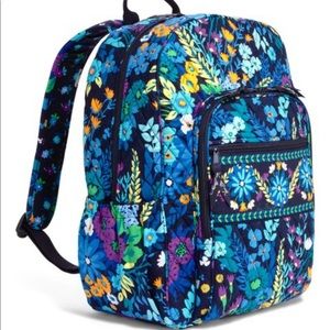 RARE Vera Bradley Backpack Midnight Blues